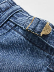 Men's Pocketed Denim Shorts