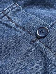 Men's Pocketed Denim Shorts