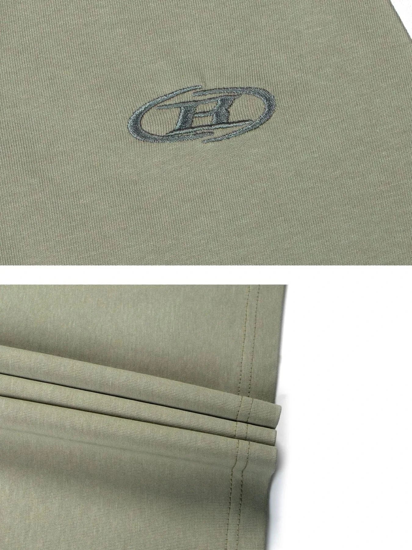 Men's Quarter-Zip Color Block T-Shirt