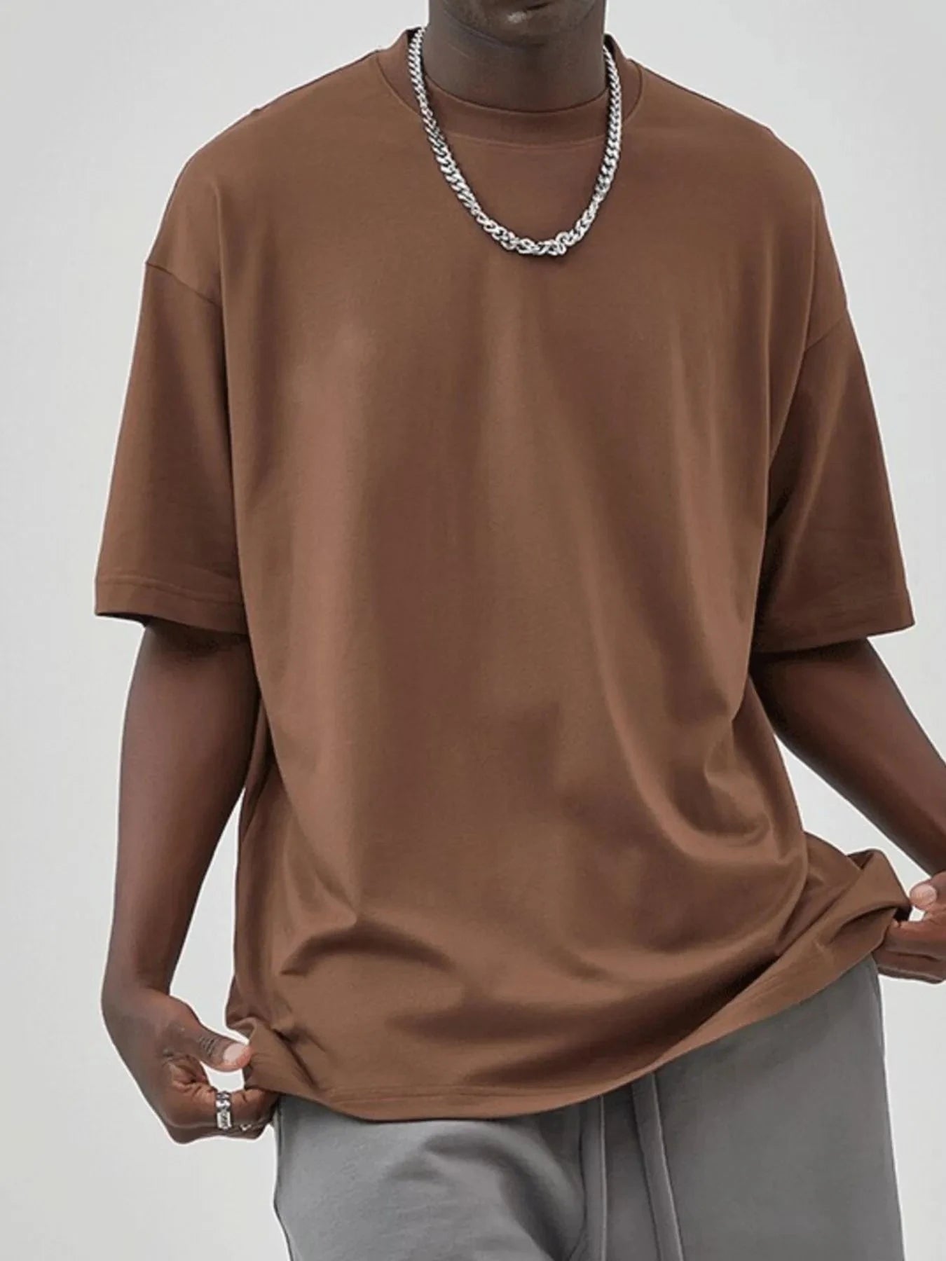 Men's Round Neck Half Sleeve T-Shirt