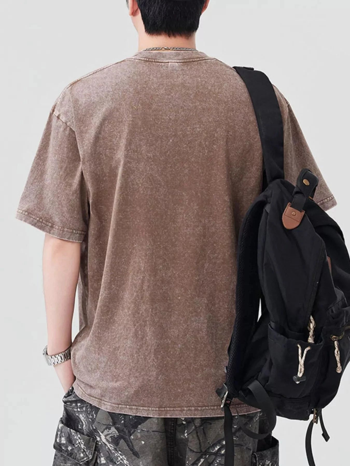 Men's Round Neck Short Sleeve T-Shirt