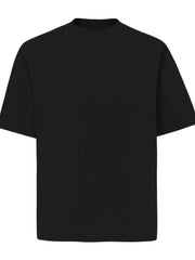 Men's Round Neck Short Sleeve T-Shirt Black / M