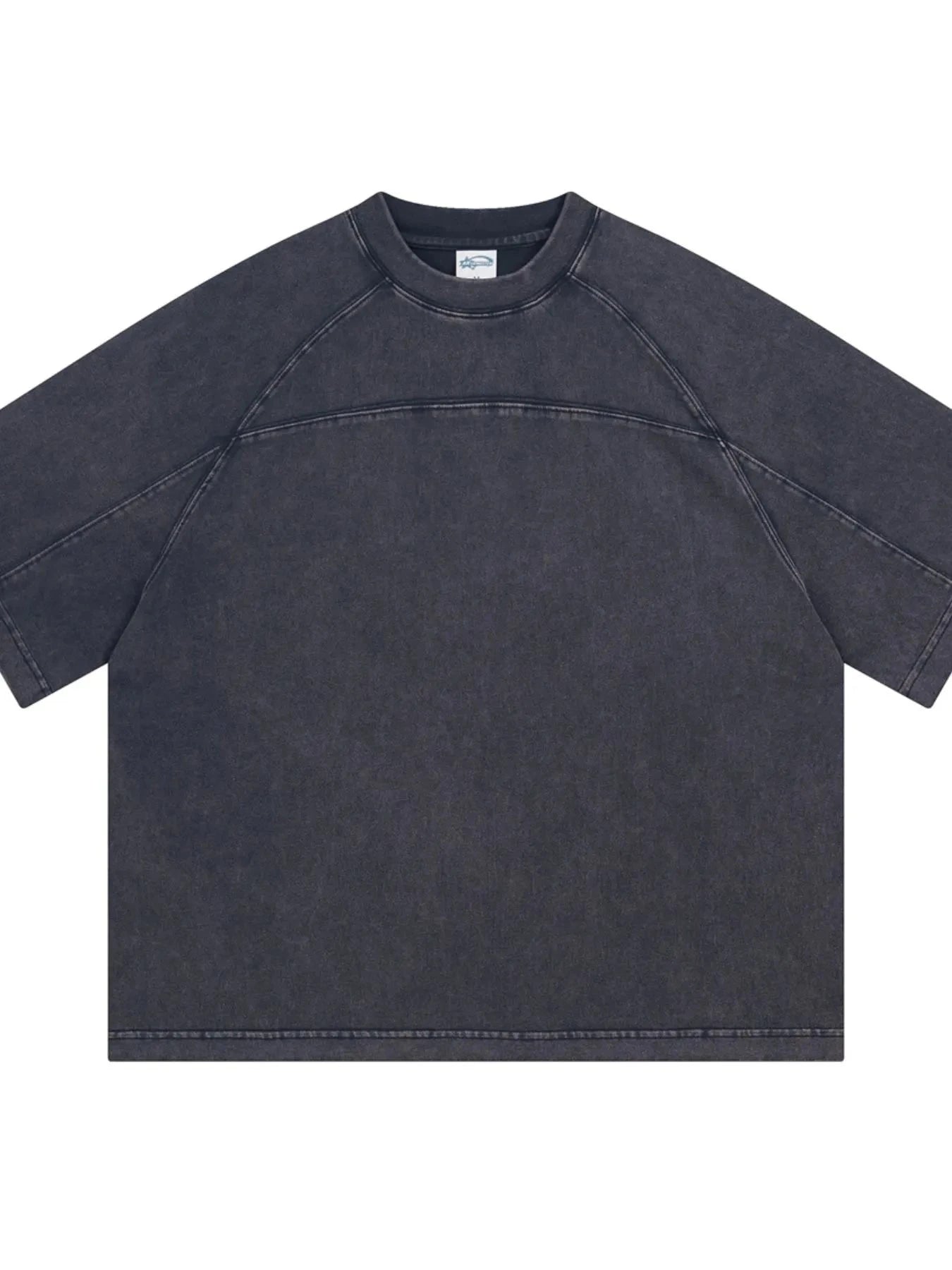 Men's Round Neck Short Sleeve T-Shirt Dark Navy / S