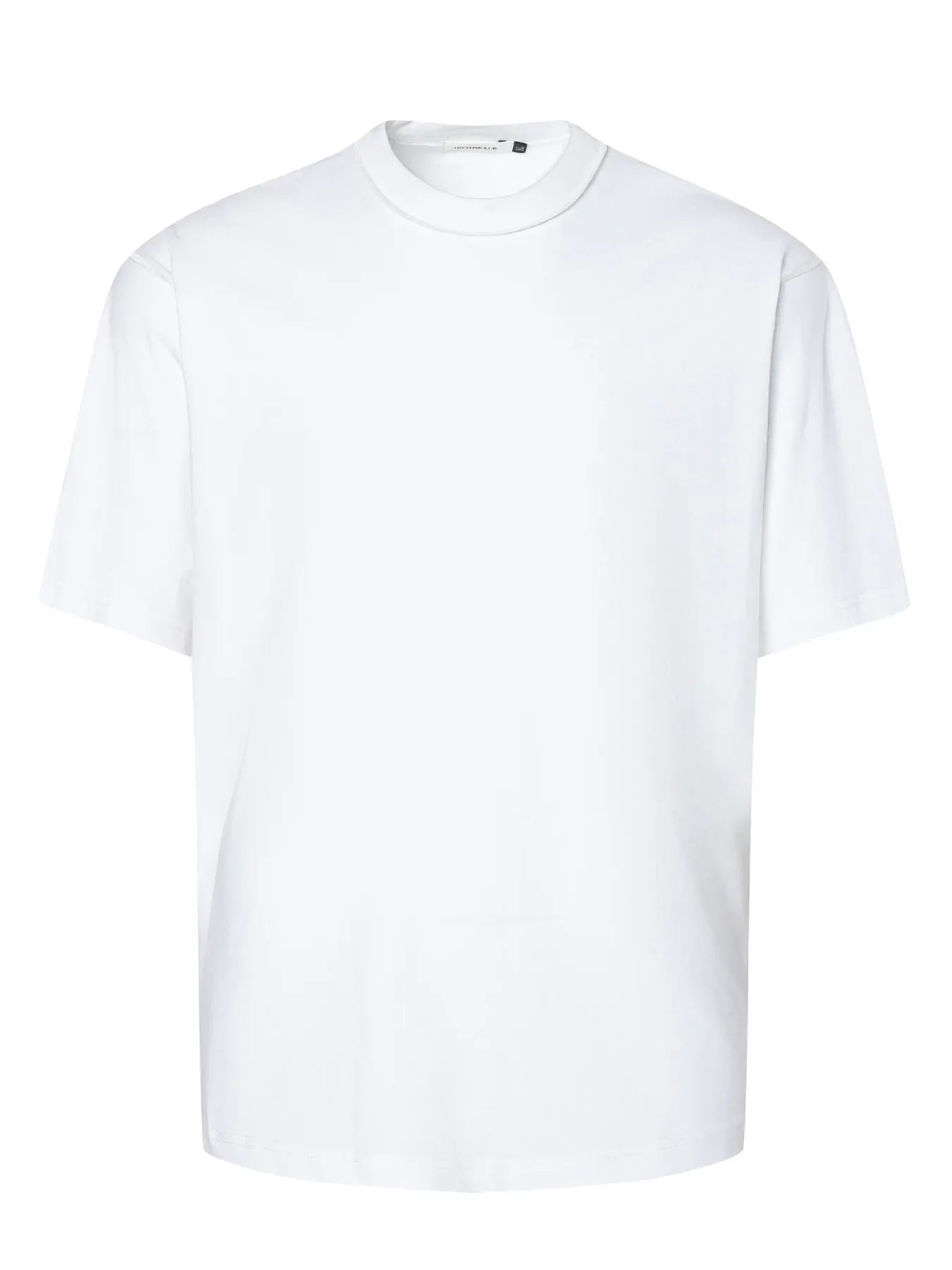 Men's Round Neck Short Sleeve T-Shirt White / S