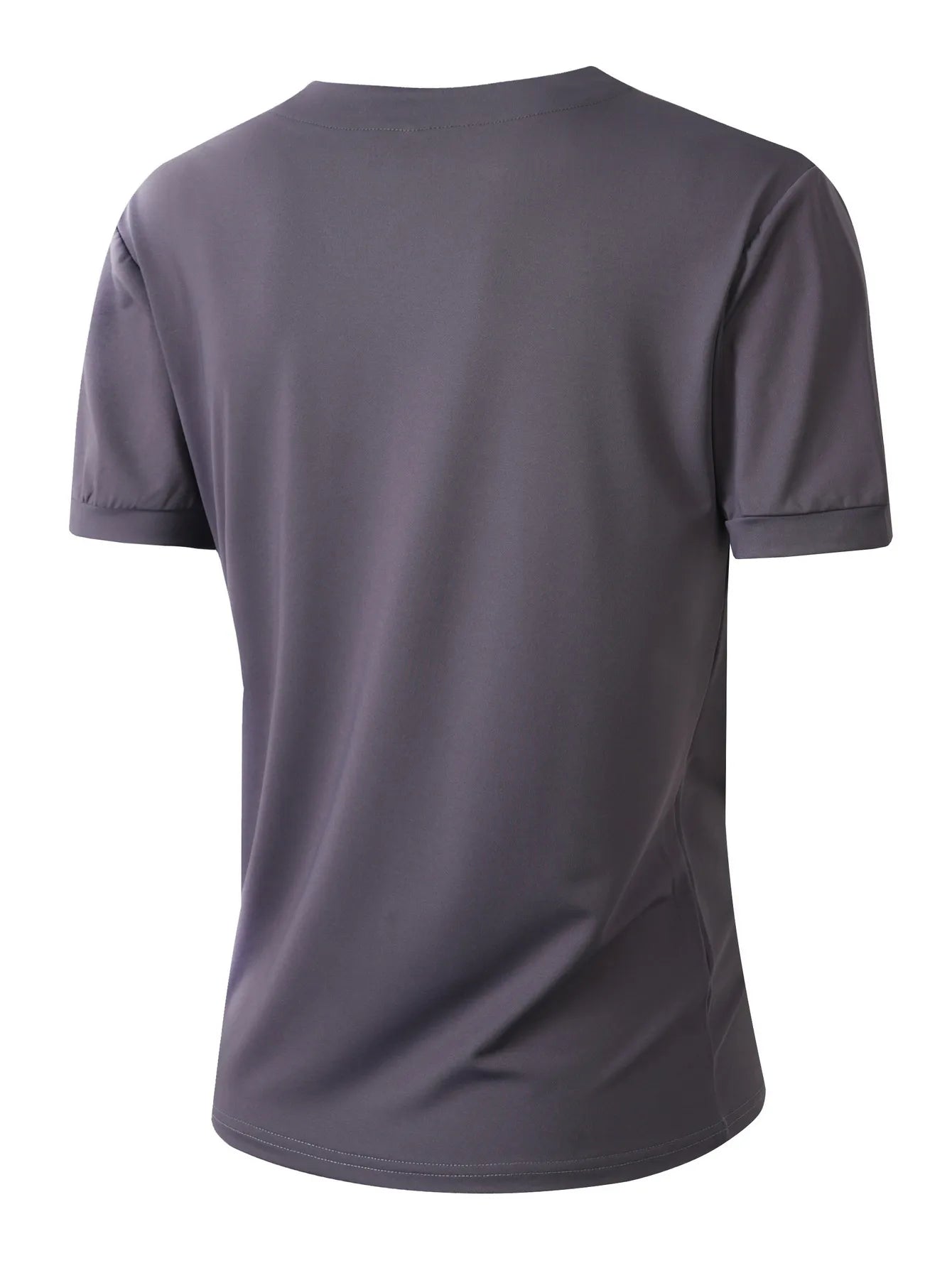 Men's Solid Color Short Sleeve T-Shirt