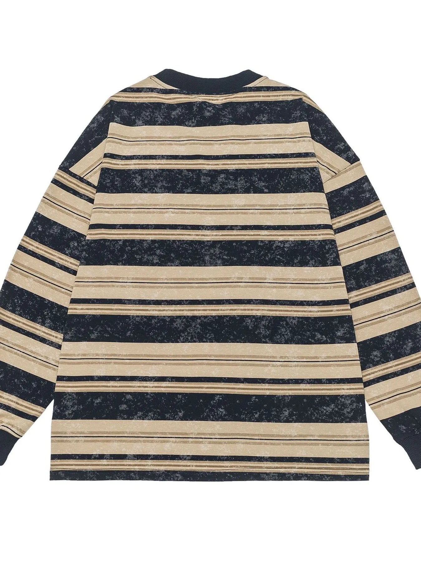 Men's Striped Long Sleeve Sweatshirt