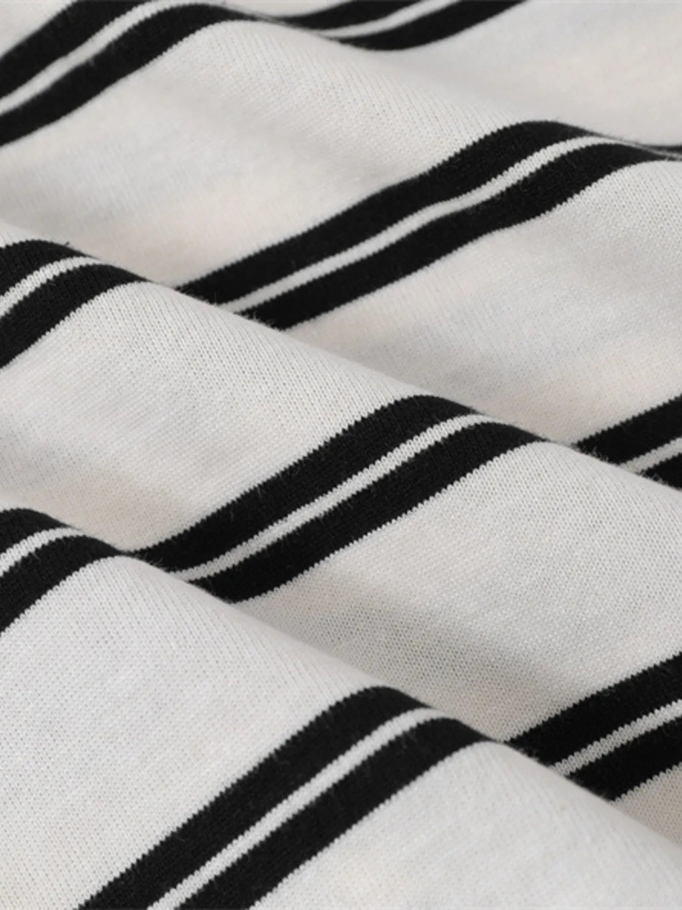 Men's Striped Round Neck Long Sleeve T-Shirt