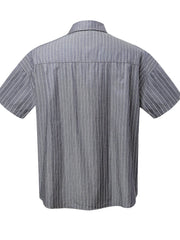 Men's Striped Short Sleeve Shirt