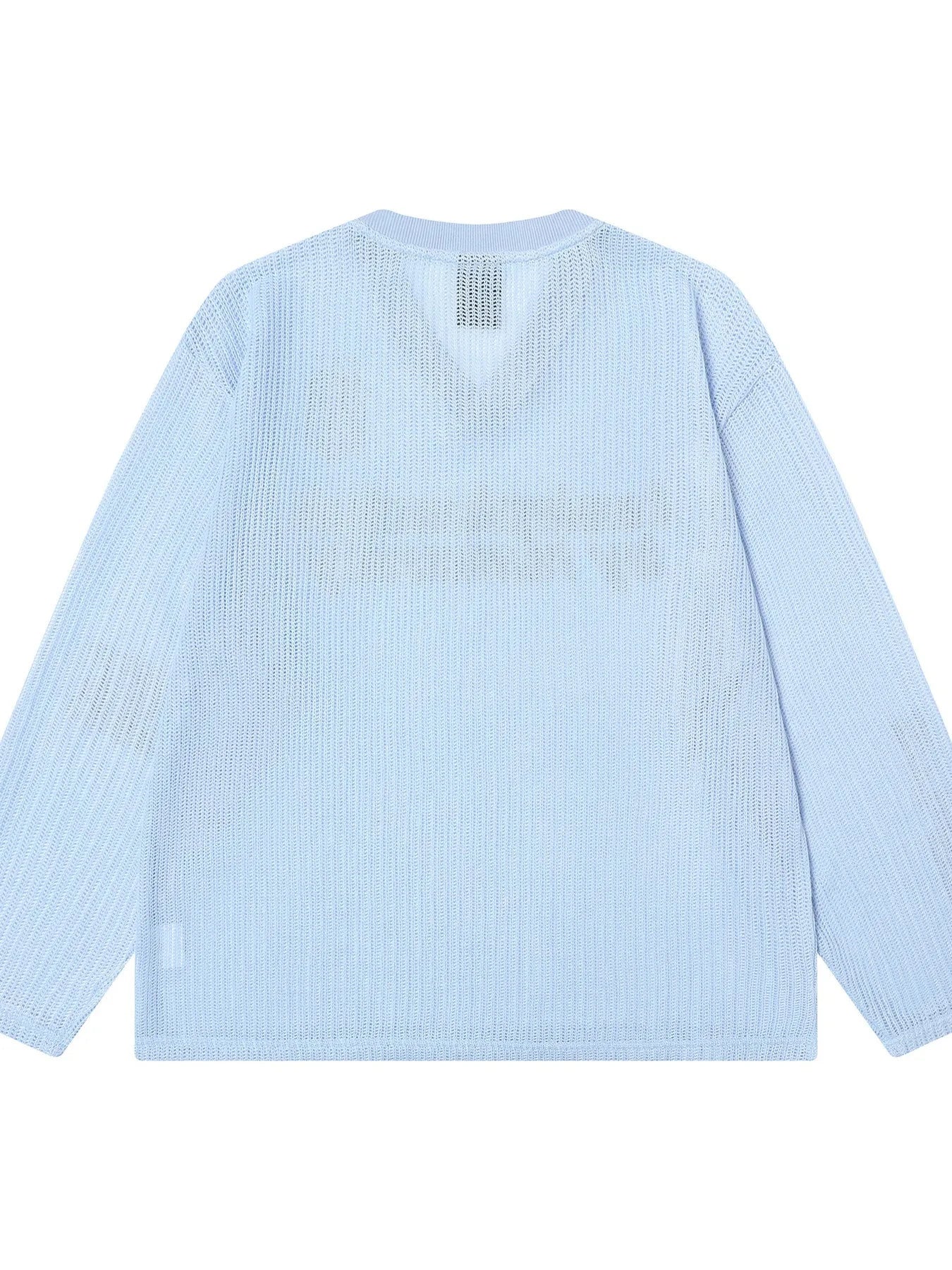 Men's V-Neck Graphic Mesh T-Shirt