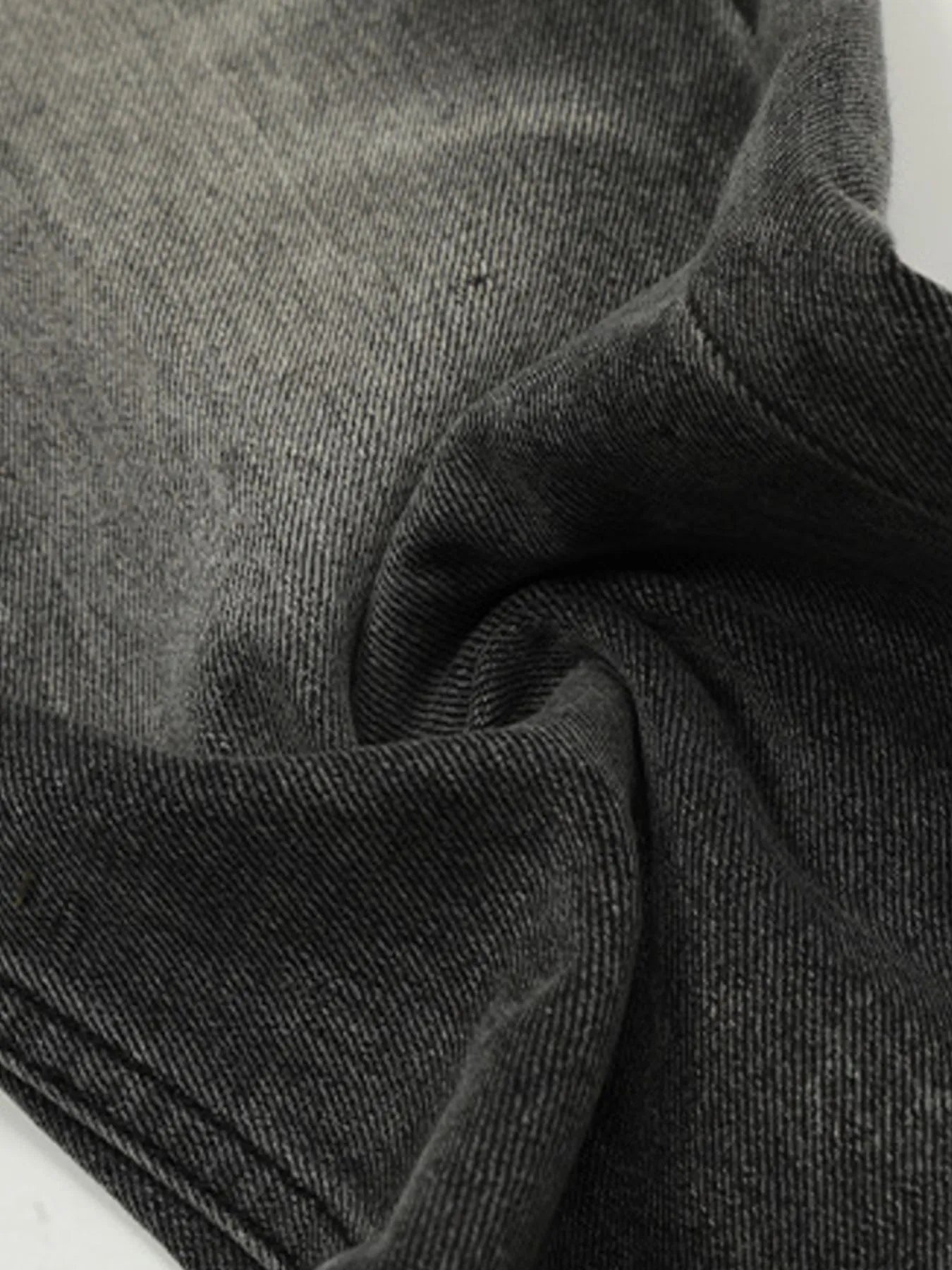 Men's Vintage Washed Straight Leg Jeans