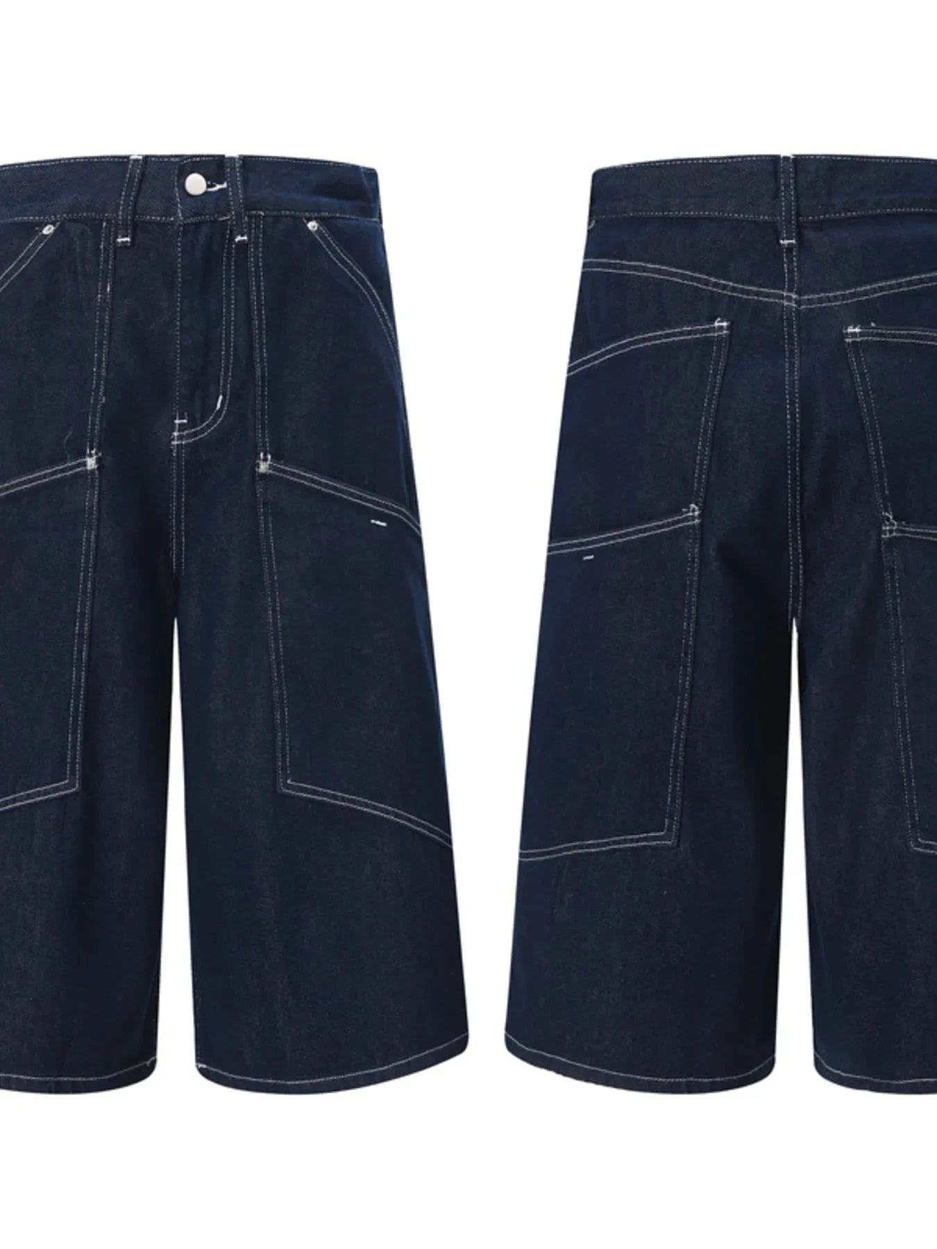 Men's Wash Cargo Denim Shorts