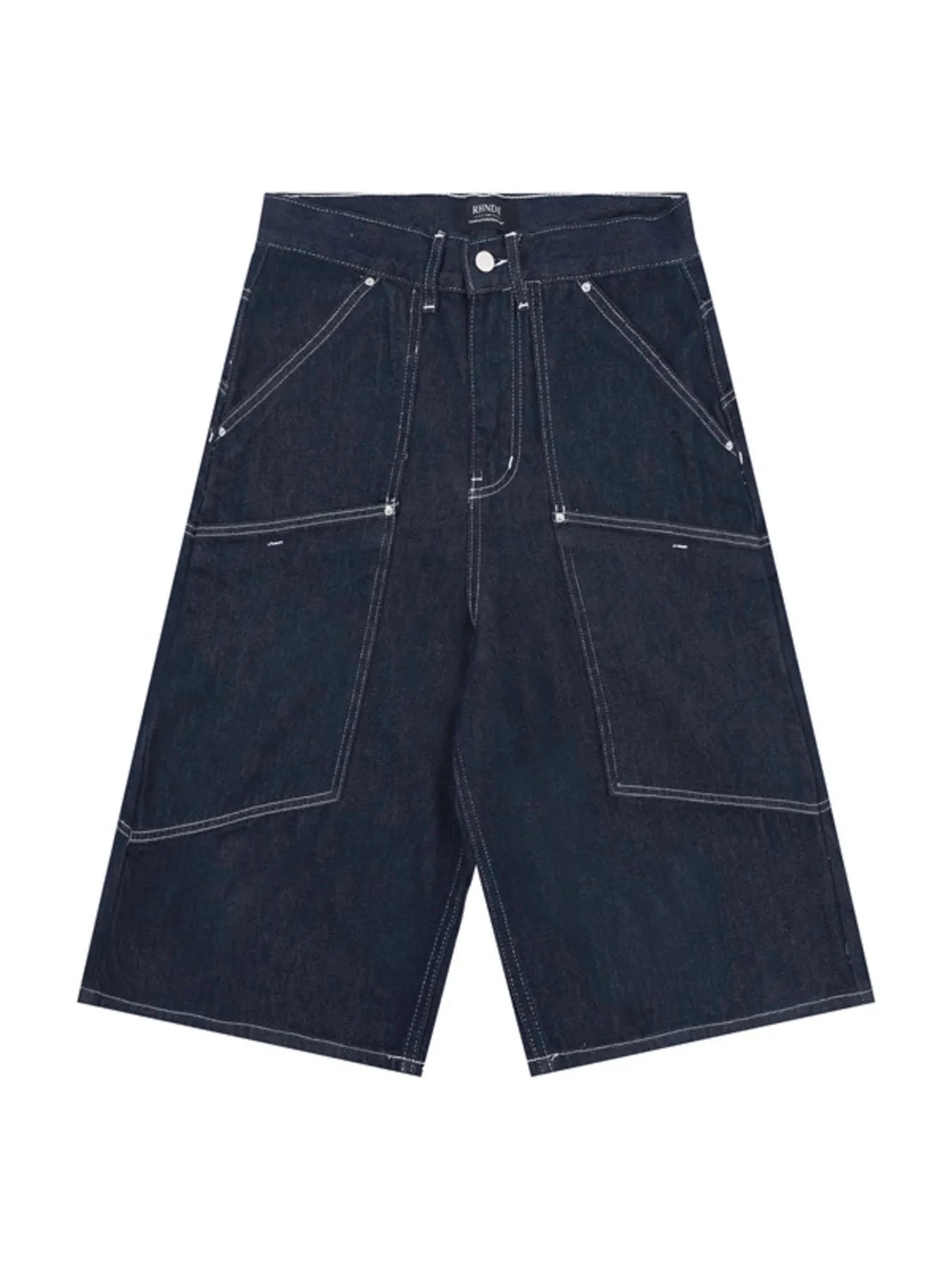 Men's Wash Cargo Denim Shorts