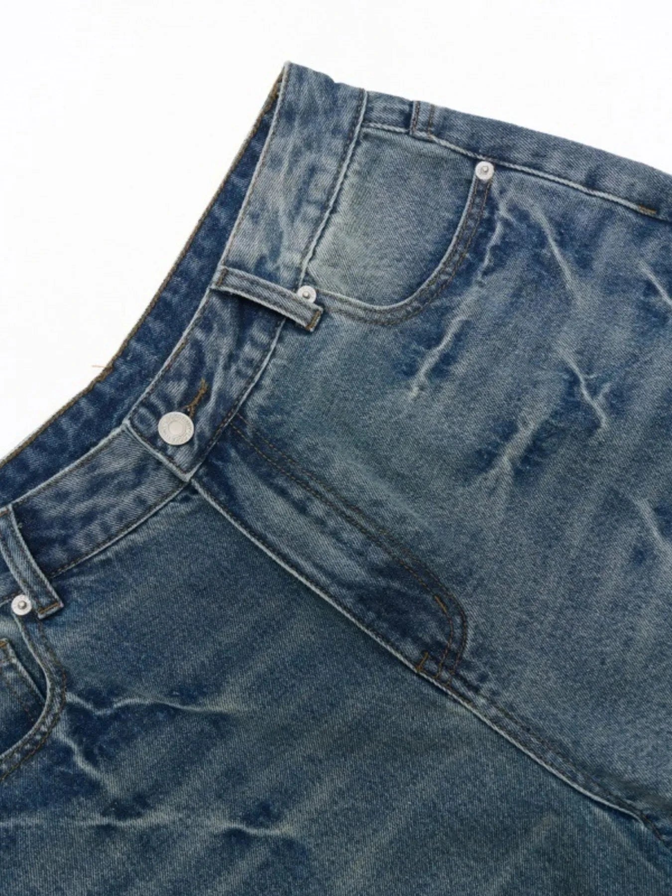 Men's Wash Relaxed Fit Denim Shorts