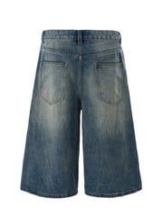 Men's Wash Relaxed Fit Denim Shorts