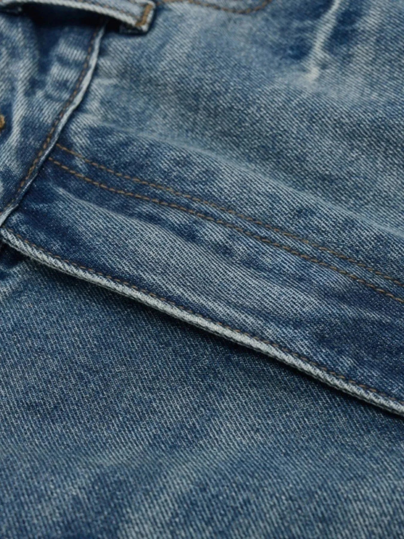 Men's Wash Relaxed Fit Denim Shorts