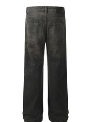 Men's Wash Straight Leg Jeans
