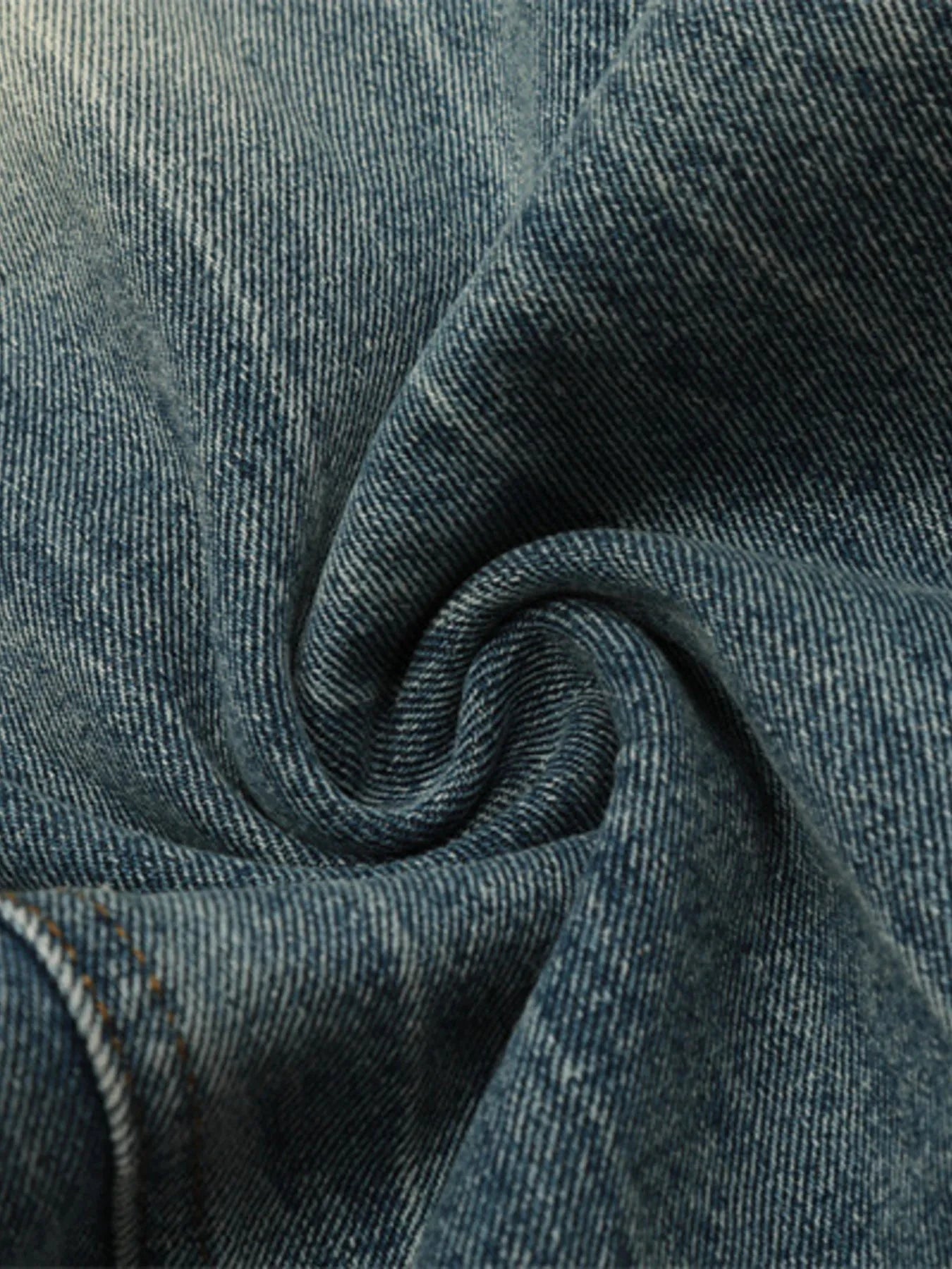 Men's Wash Wide Leg Jeans