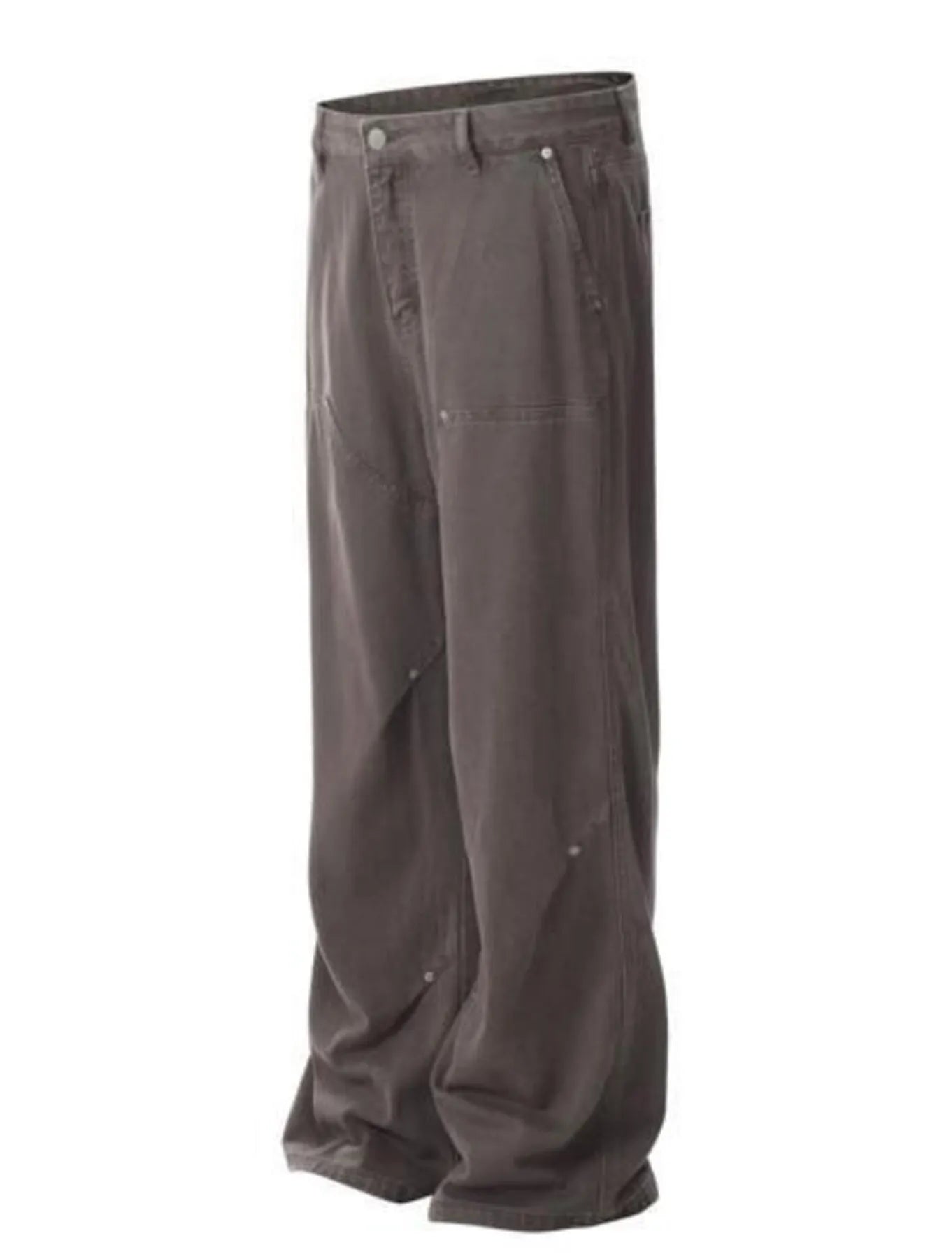 Men's Washed Baggy Jeans