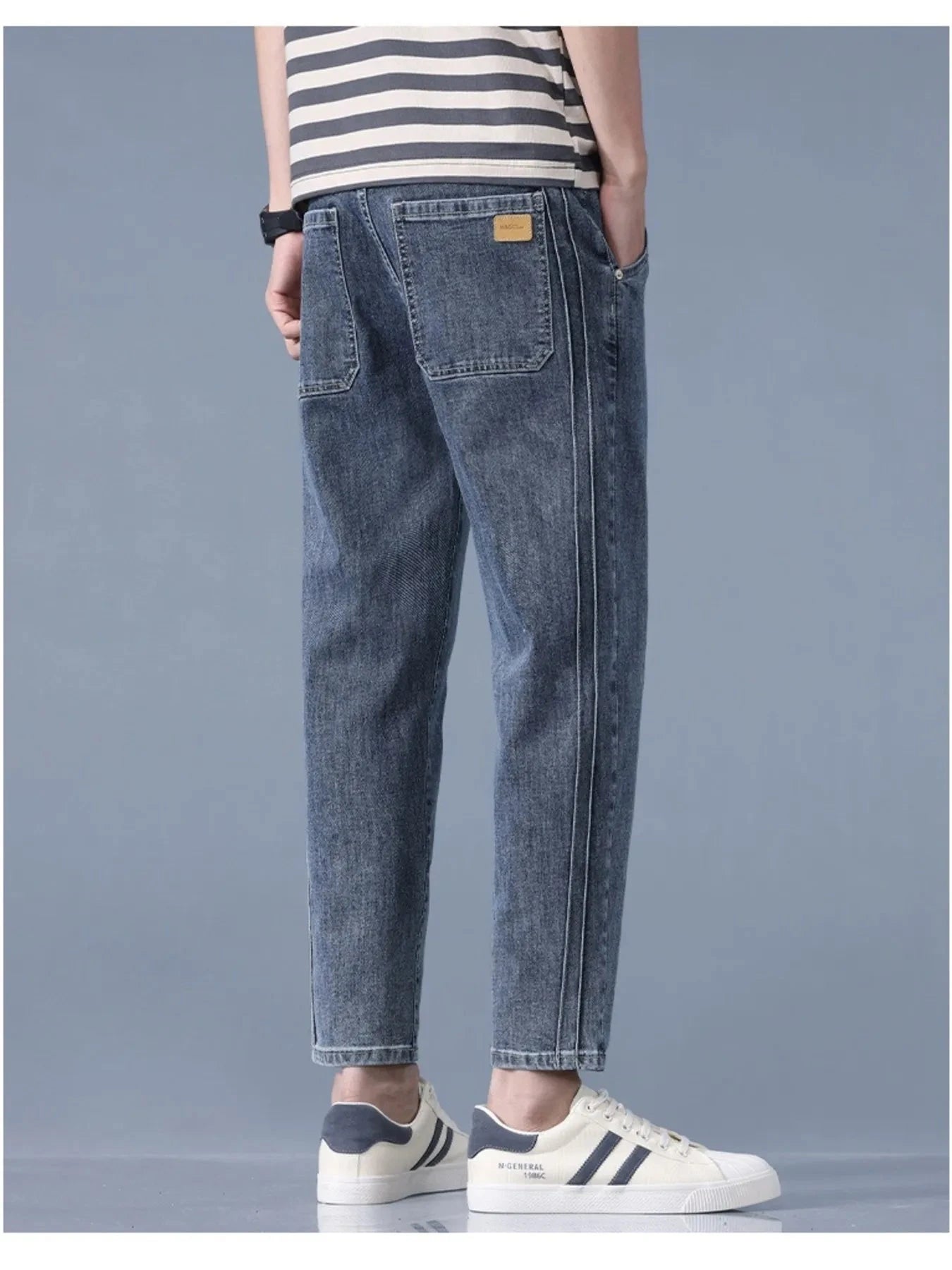Men's Washed Relaxed Fit Jeans