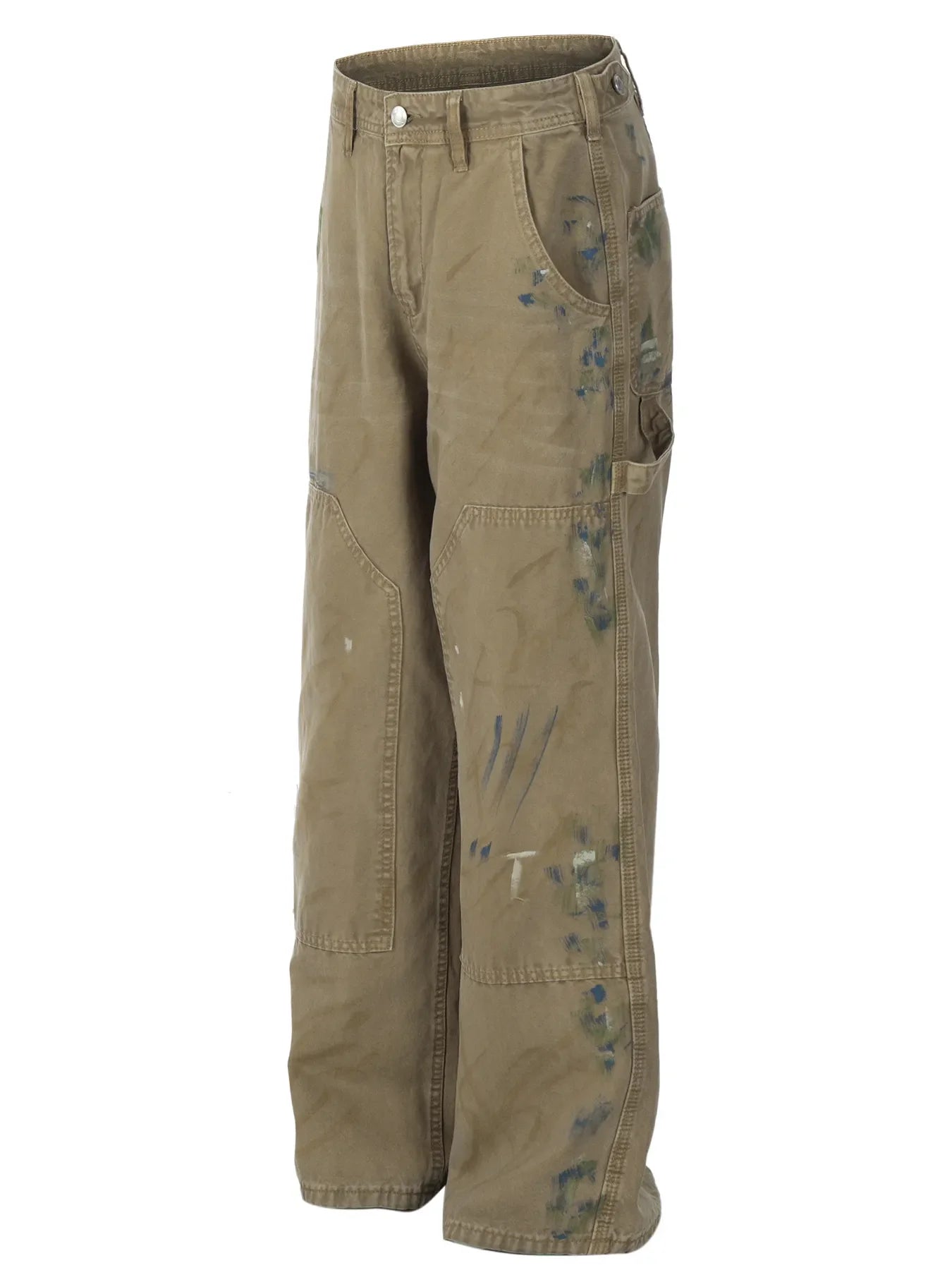 Men's Wide Leg Cargo Jeans