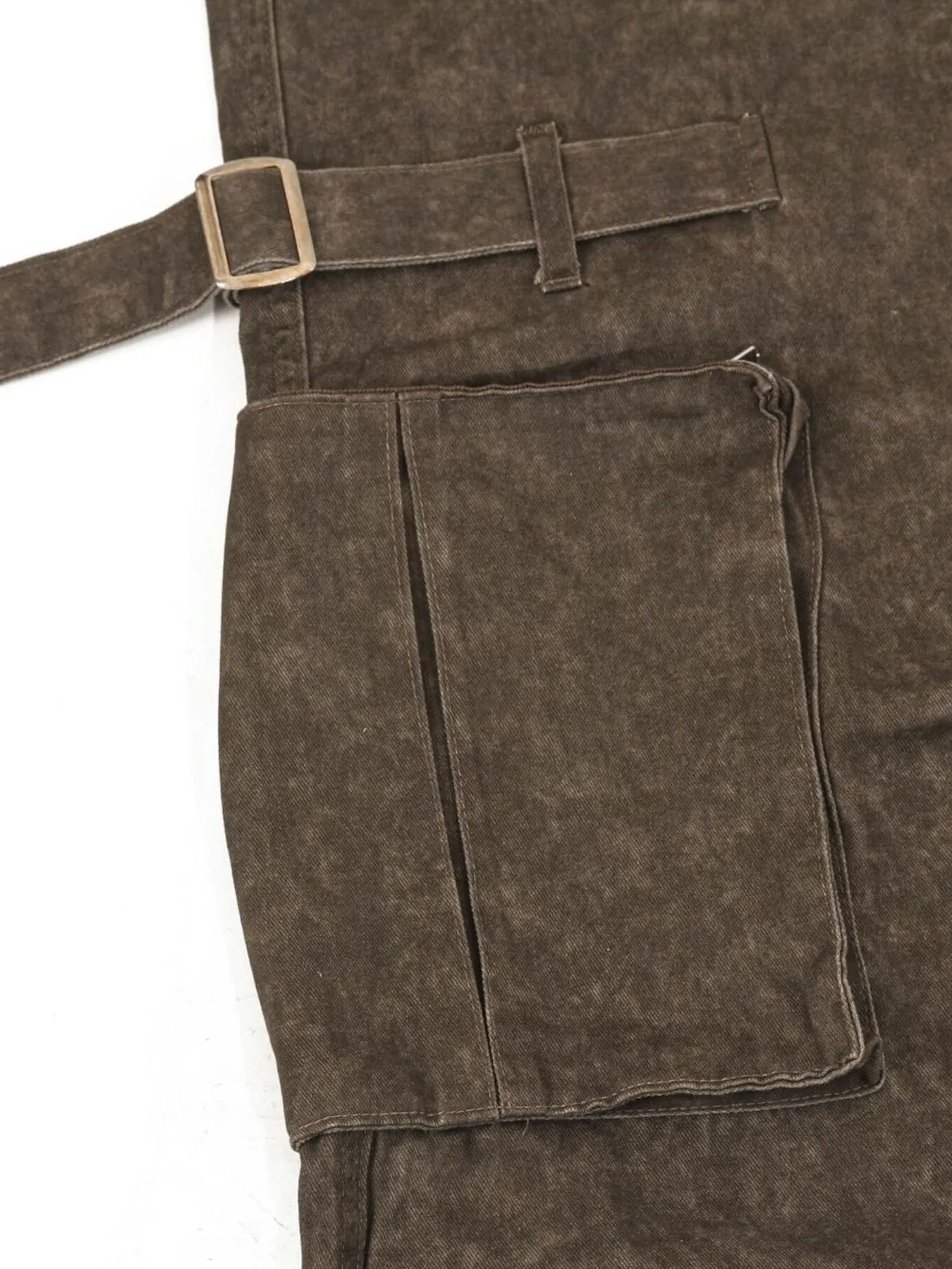 Men's Wide Leg Cargo Jeans