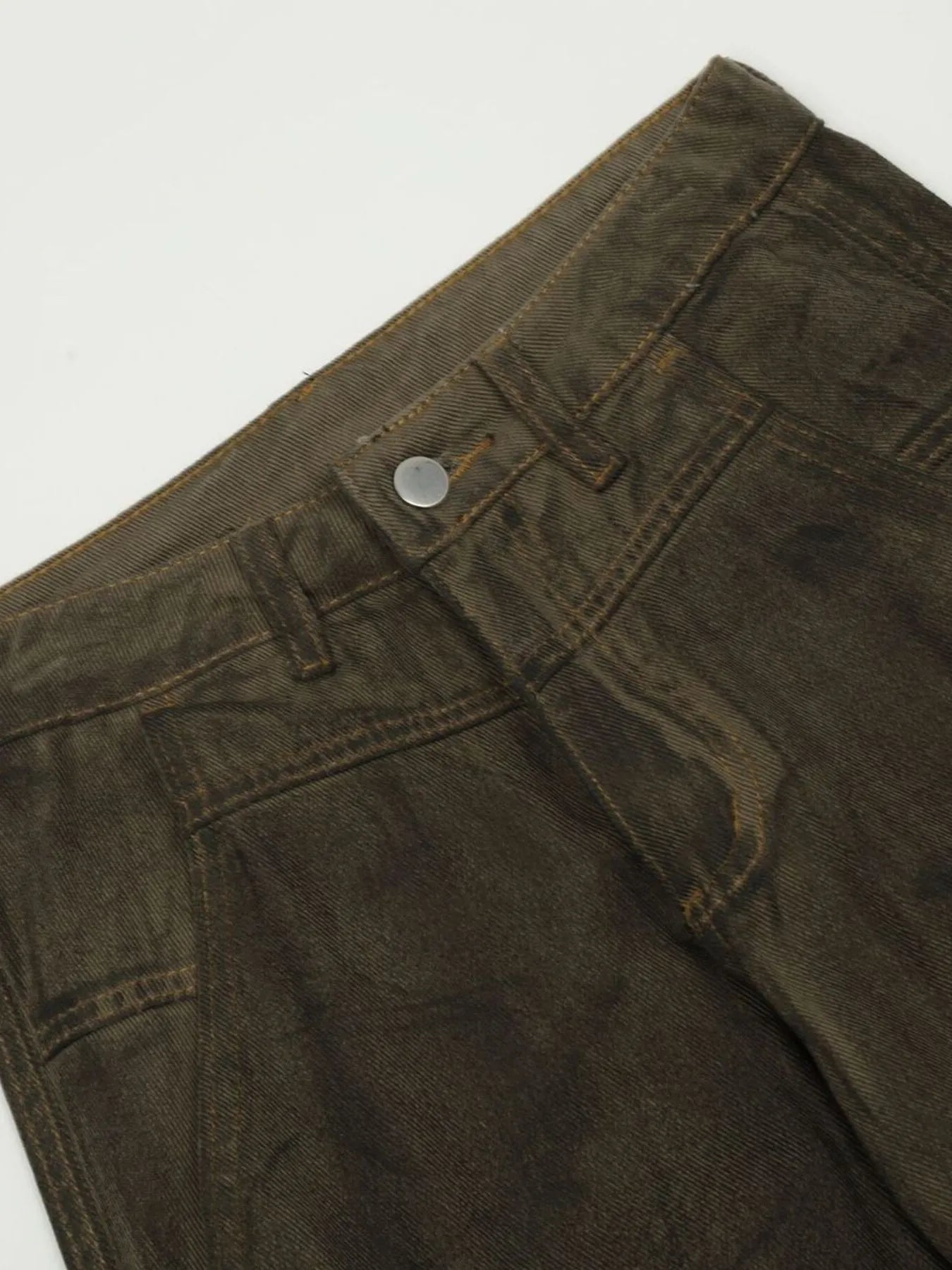 Men's Wide Leg Cargo Jeans
