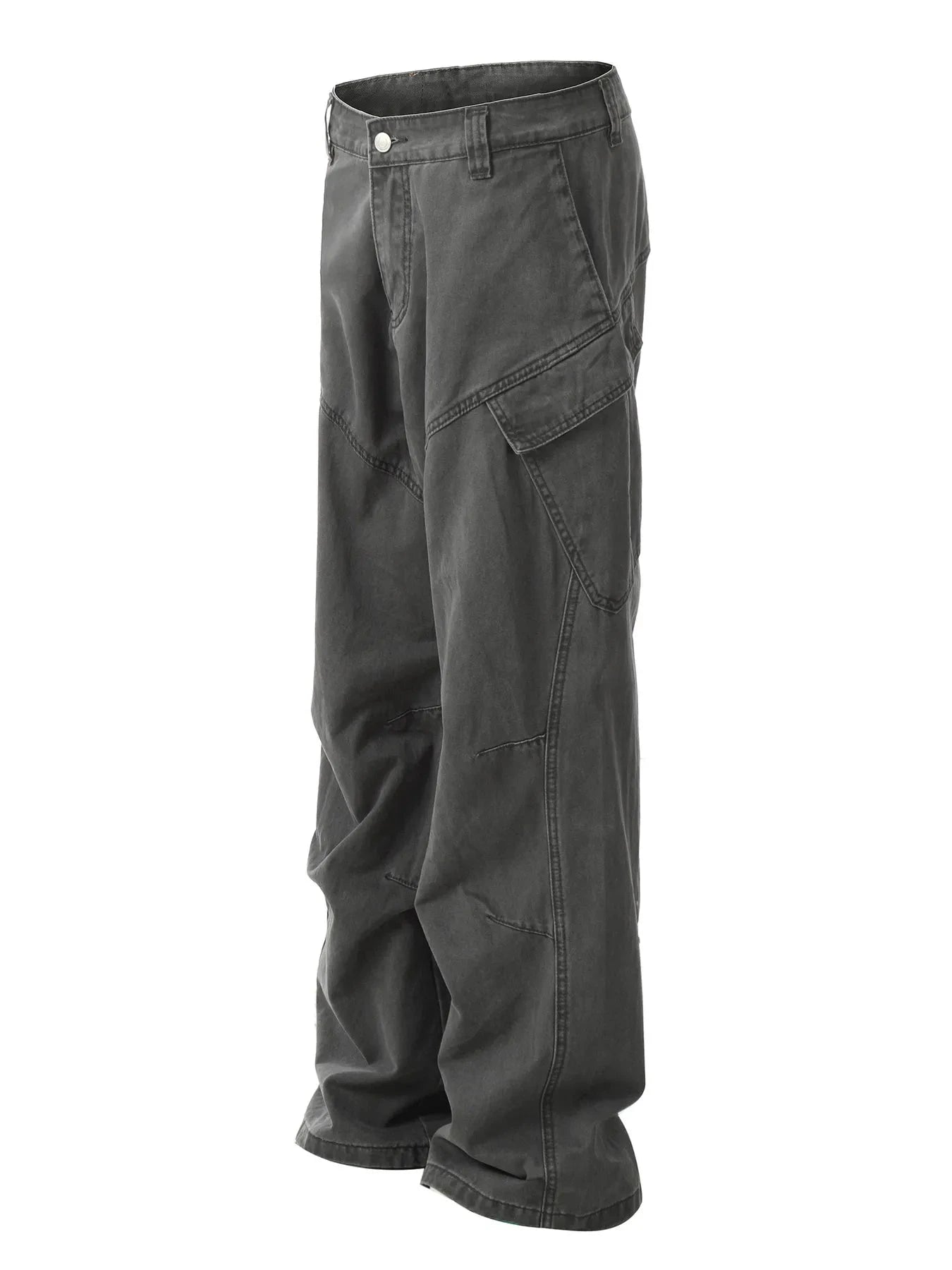 Men's Wide Leg Cargo Pants
