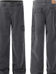 Men's Wide Leg Cargo Pants