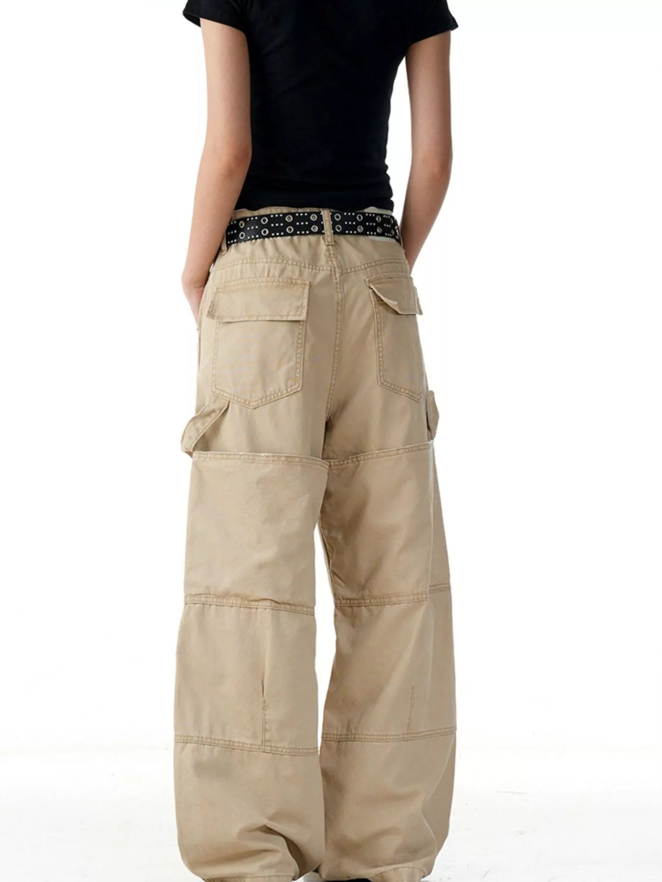 Men's Wide Leg Cargo Pants