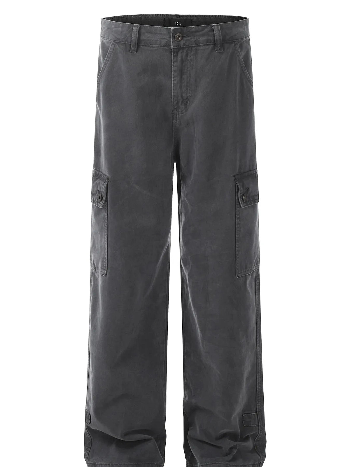 Men's Wide Leg Cargo Pants Washed Dye / S