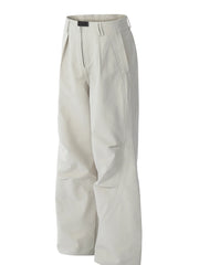 Men's Wide Leg High Waist Casual Pants