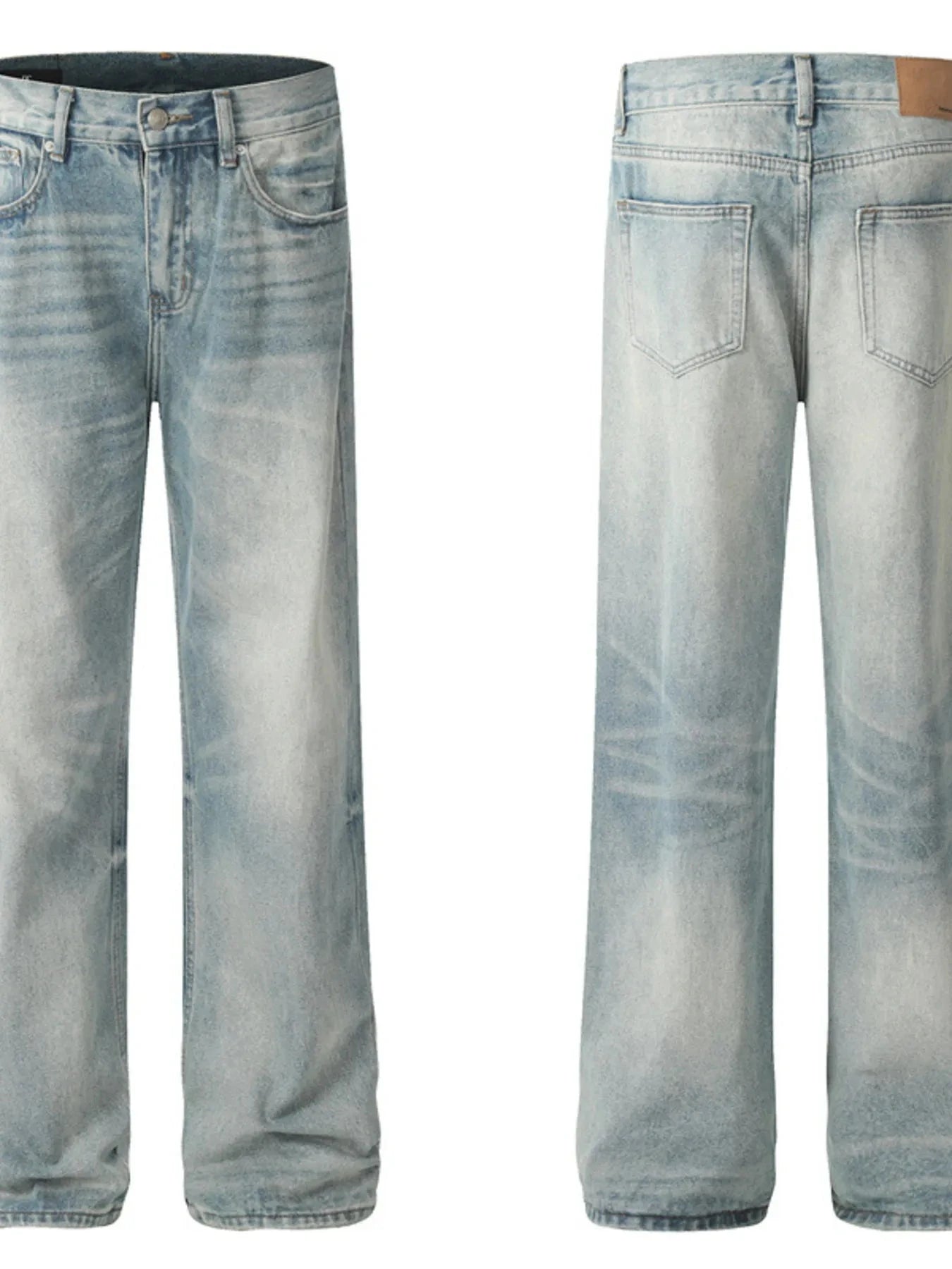 Men's Wide Leg Jeans