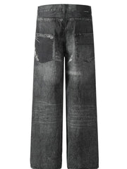 Men's Wide Leg Jeans