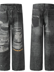 Men's Wide Leg Jeans