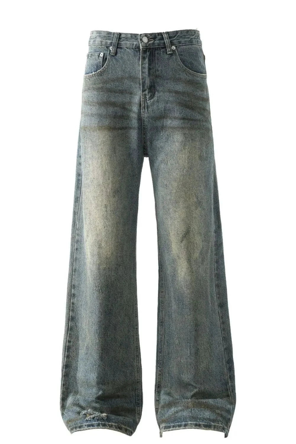 Men's Wide Leg Jeans Blue / S