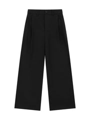 Men's Wide Leg Pants Black / S
