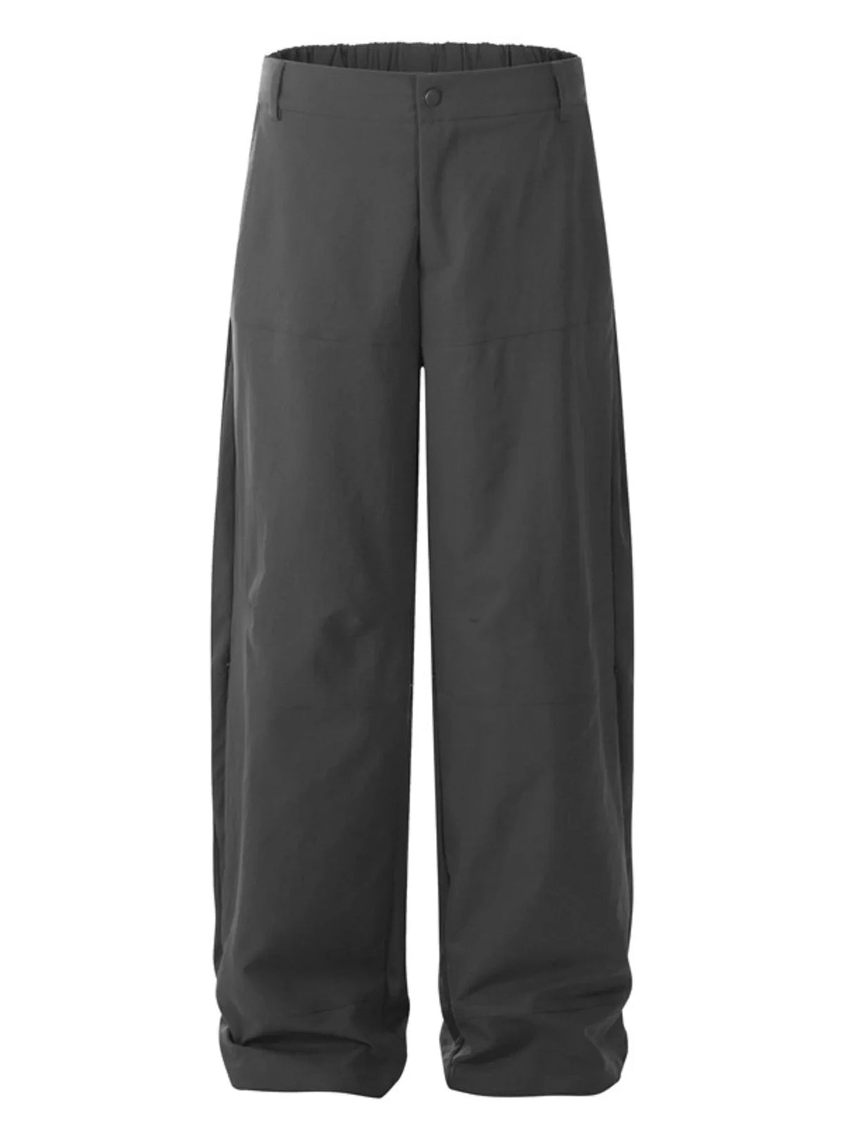 Men's Wide Leg Pants Gray / S