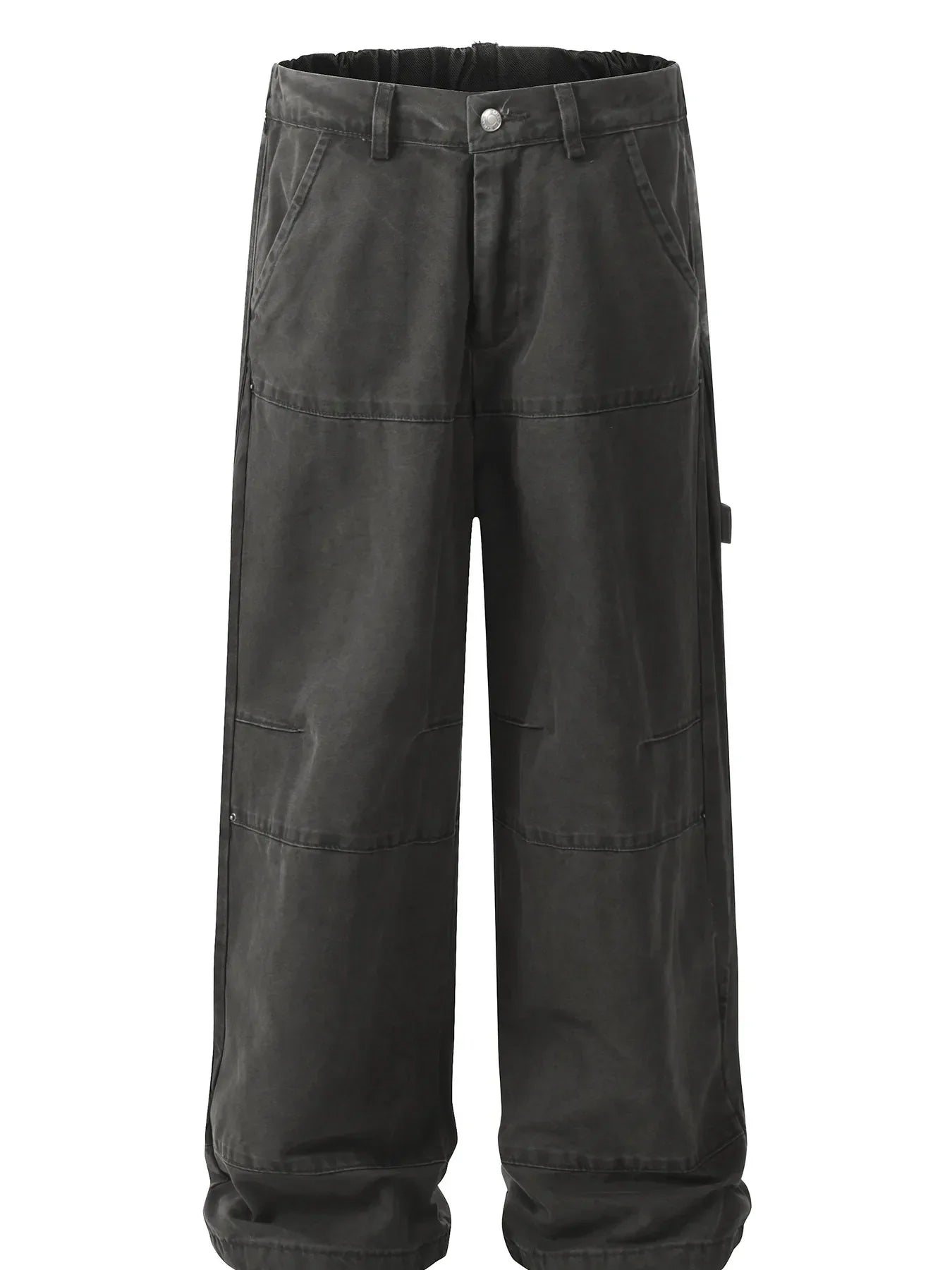 Men's Wide Leg Pants Gray / XS