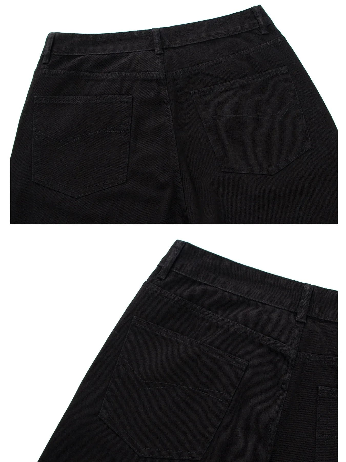 Men's Wide Leg Relaxed Fit Jeans