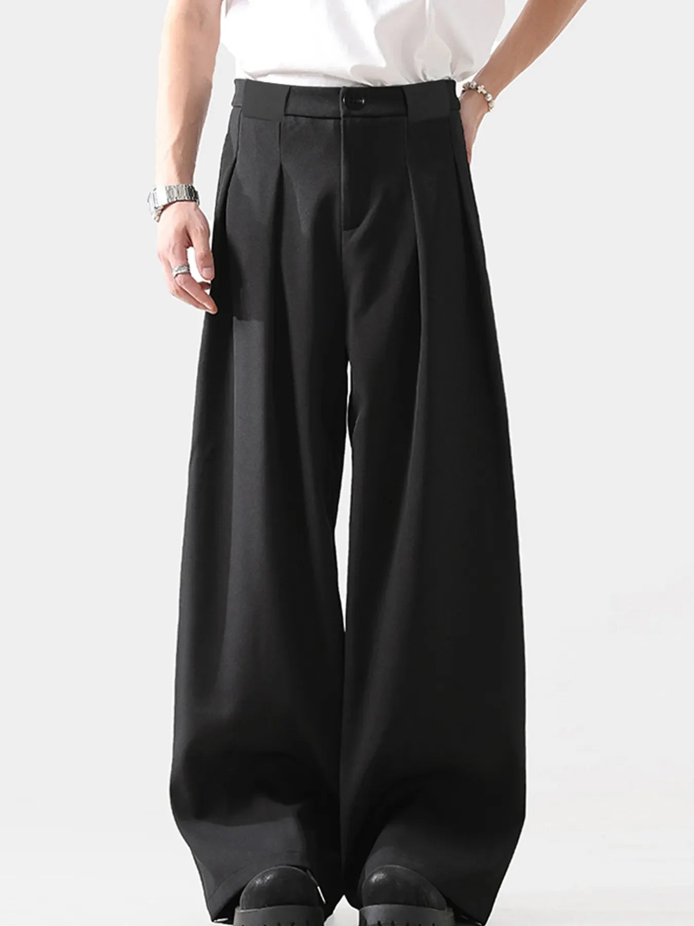 Men's Wide Leg Relaxed Fit Pants