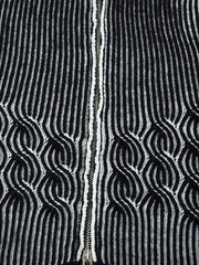 Men's Zip-Up Ribbed Cardigan