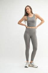 MONO B Venice Cloud Light Sculpt High-Waisted Leggings