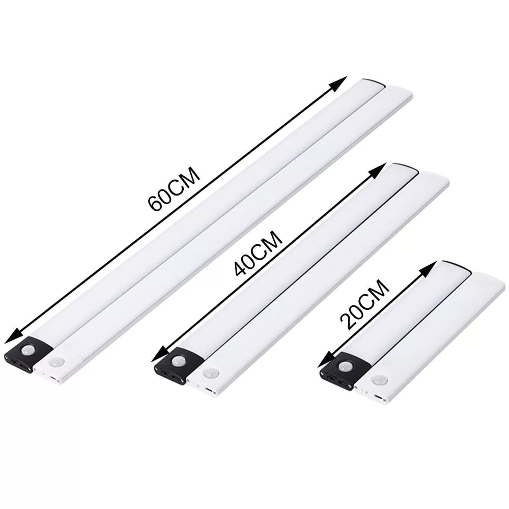 Motion Sensor Night Light: Wireless USB Under Cabinet Lamp