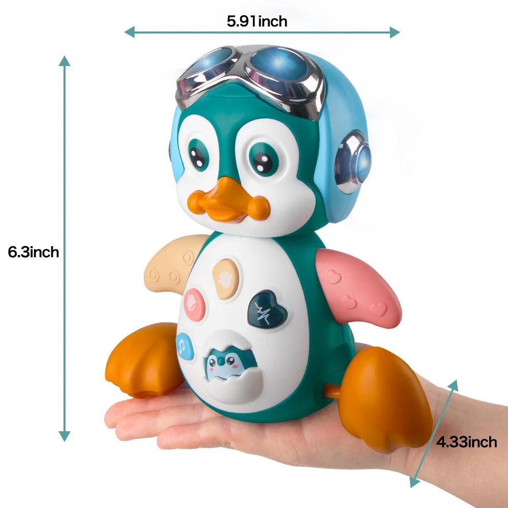 Musical Penguin Baby Crawling Toys 1pcs