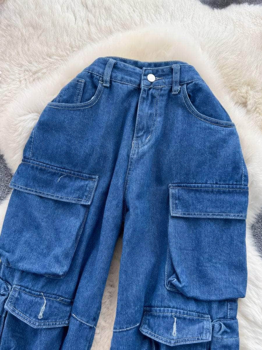 Oversized Wide Leg Cargo Pants