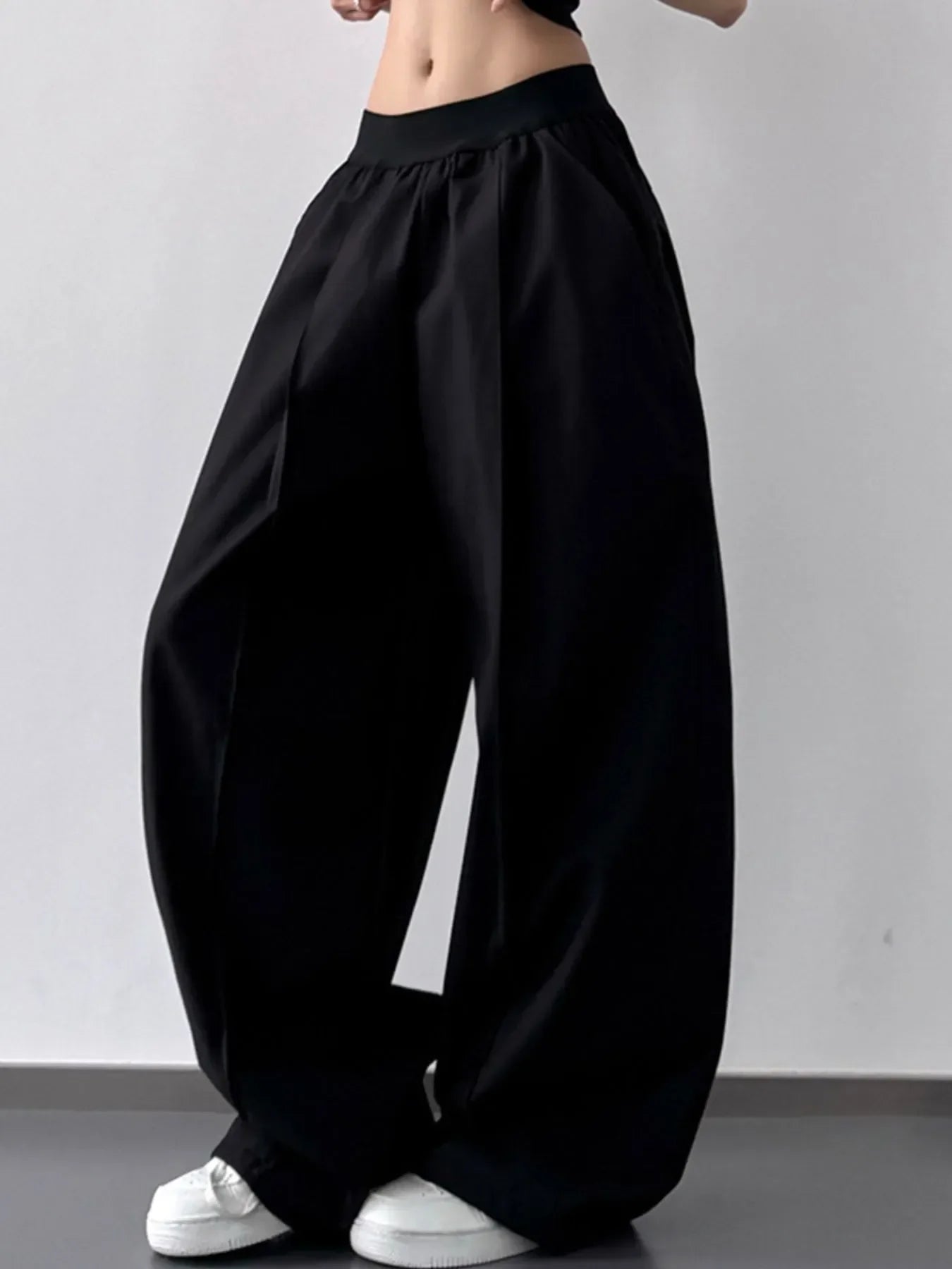 Oversized Wide Leg Casual Pants