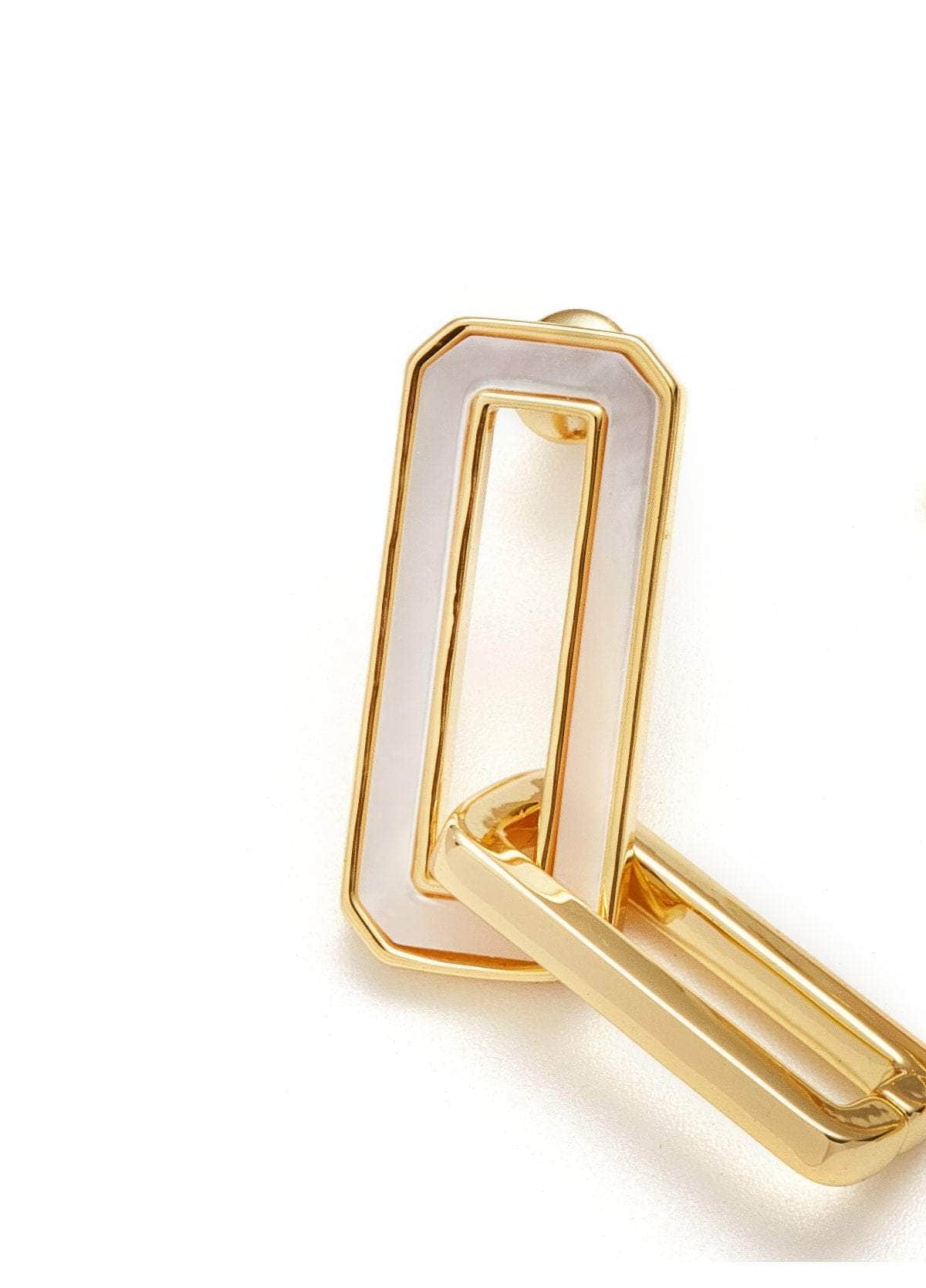 Pavé Diamond Paperclip Link Chain Necklace