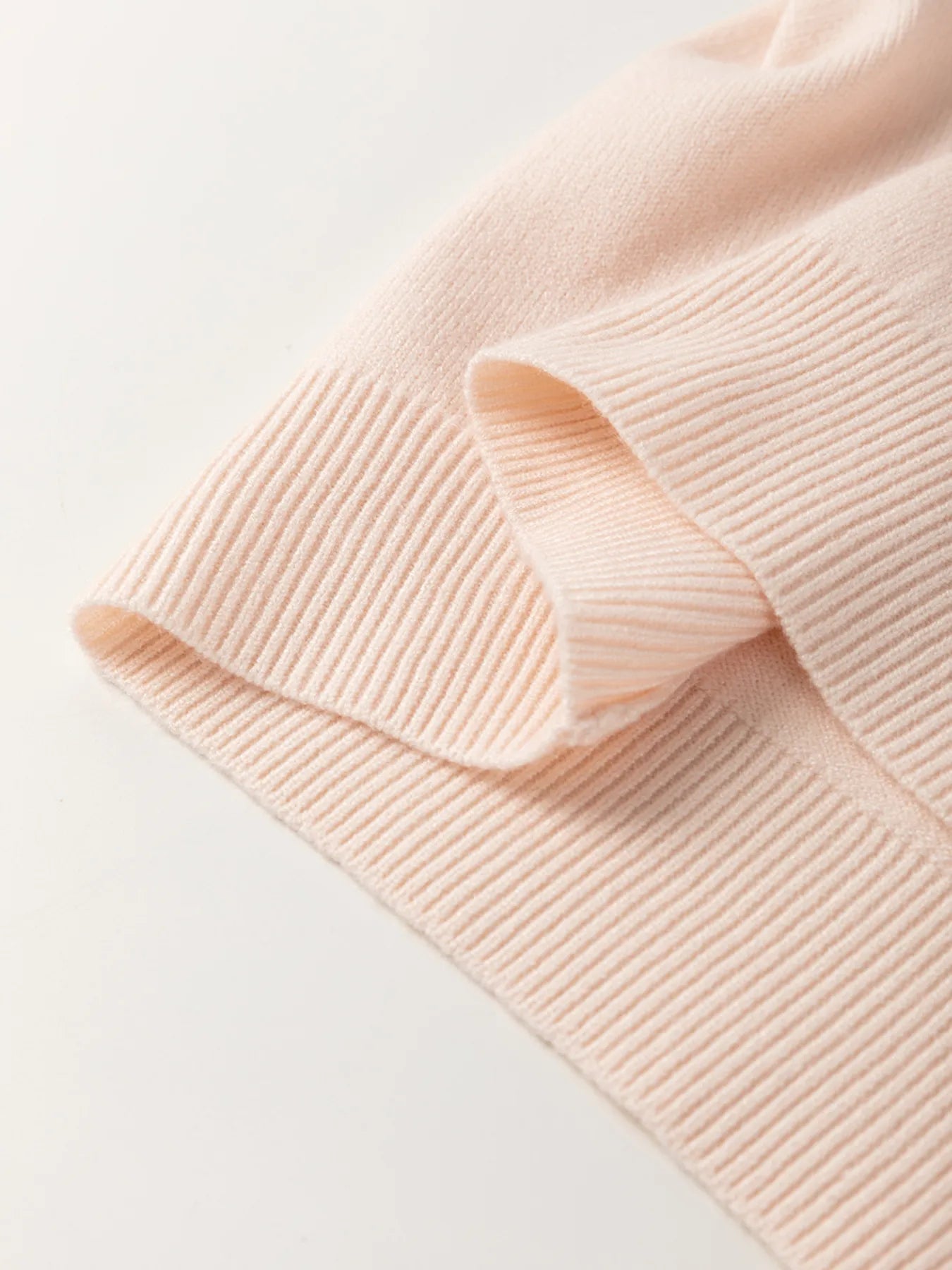 Pearl Embellished Bow Detail Short Sleeve Sweater