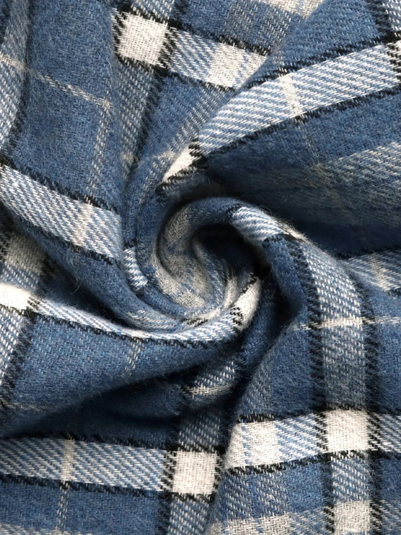 Plaid Button Up Long Sleeve Shirt