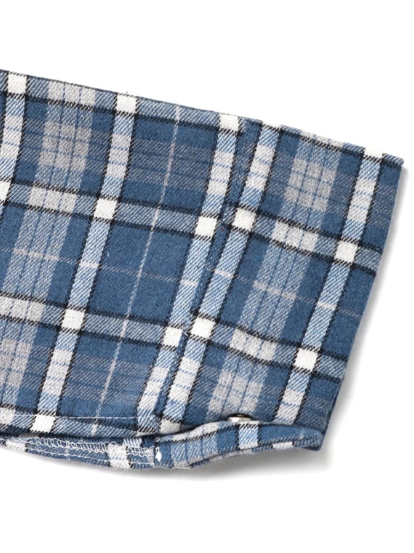 Plaid Button Up Long Sleeve Shirt